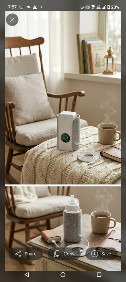 Premium milk warmer