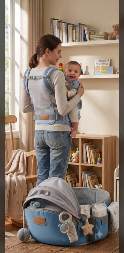 Ergonomic baby carrier